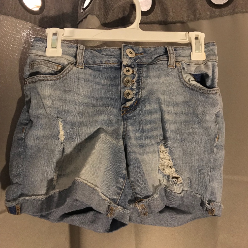 Multi Button Shorts